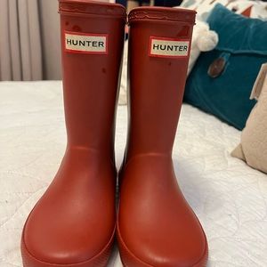 Red Hunter Rain Boots